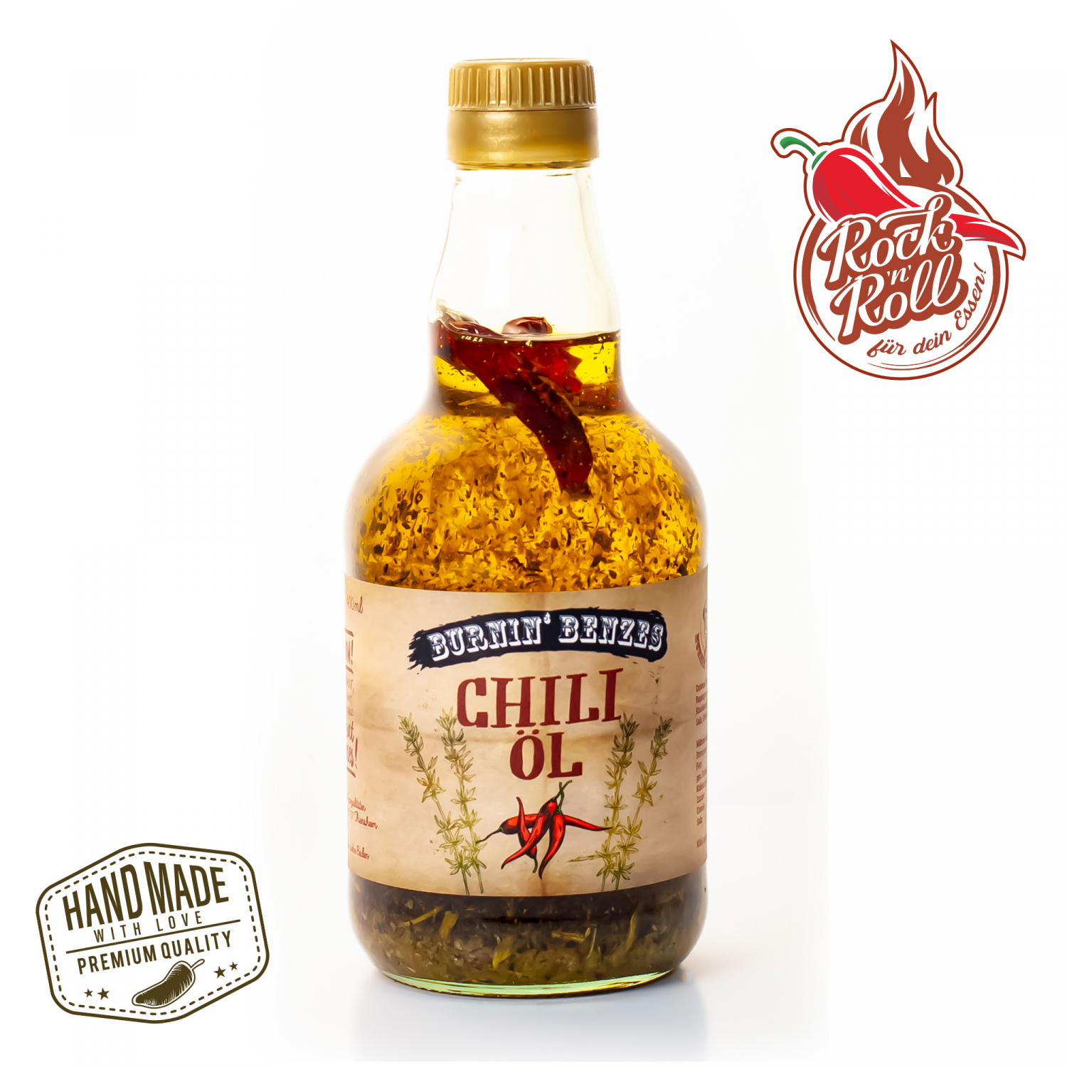 Chili Öl Burnin' Benzes Chili Spezialitäten