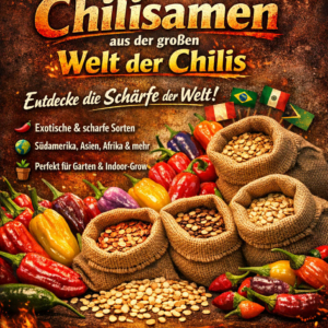 Chili Samen, Pflanzen und Dünger
